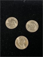 James butchanan 1857-1861 U.S. dollar coin