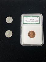 1943,1948, 1978 U.S. 1¢