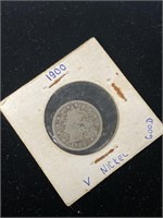 1900 U.S. nickel coin