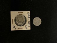 1948 & 1965 U.S. Quarter