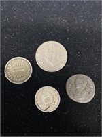 Lot of international coins