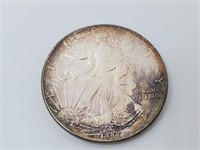 1987 Silver  Eagle Dollar