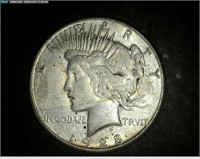 1923 - S Peace Silver Dollar