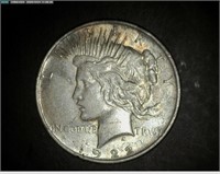 1922 No Mark Peace Silver Dollar