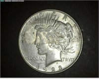 1923 - S Peace Silver Dollar