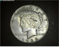 1935 - S Peace Silver Dollar