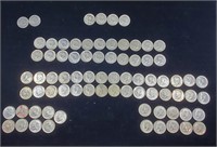 88 Assorted Kennedy Silver Dollars