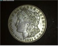 1921 - S Morgan Silver Dollar