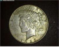 1923 - S Peace Silver Dollar