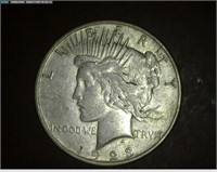 1923 - D Peace Silver Dollar