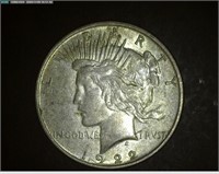 1922 - D Peace Silver Dollar