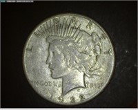 1922 - S  Peace Silver Dollar