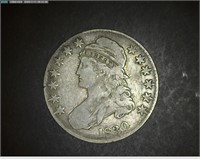 1830 Capped Bust 50 Cent Piece