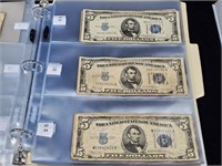 3 - $5 Bills