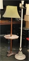 Two Floor Lamps 1940's & 60's