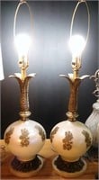 Pair of 1960s Hollywood Regency Lamps