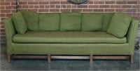 Green Cotton Tweed Sofa
