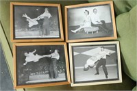 Pro Roller Skater Photos 1950's