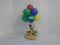 Clown and balloon lamp