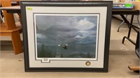 Beautiful Ducks Unlimited framed print