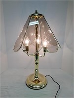 Touch Activated Brass Lamp, Working