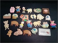 Piggy Fidge Magnet Collection