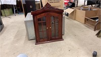 Wooden display case 19x5x25 inches