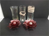 Various Rustic Glass Home Decor