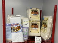 Shelf Unit Contents - Cotton Batting, Material,