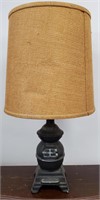 Pot Belly Stove Ceramic Table Lamp 26" tall