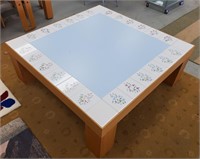 Tiled Coffee Table 48"x48"x 18.5" tall