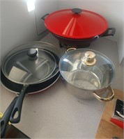 Lot of Various cookware -  West bend electric