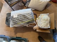 5 Bags of Misc. Fabric, Old Jeans, Drape Fabric