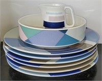 Set of notNeutral Geometric Plates, Mikasa Dish