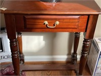 Wooden One Drawer Hall Table