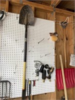 Shovel with Fiberglass Handle