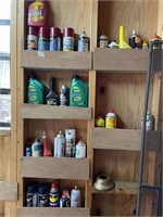 Assortment of Paint Oil and WD40