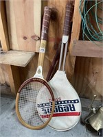 2 Vintage Tennis Racquets