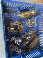 Lot of Brass Candle Sconces