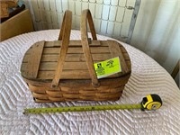 vintage picnic basket