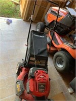 troybilt tb 210 push mower with bagger