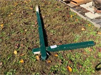 7.5t sign post 37" arm & 7't mail box post