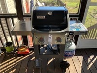 weber spirit ii gas grill with cover