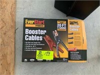 20' 4 gauge booster cables