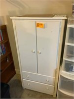 storage cabinet 2 doors & 2 drawers 28 x 16 x 55t