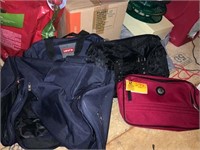 4 misc. size travel bags