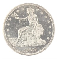 1878-S BU Seated Liberty Silver Trade Dollar