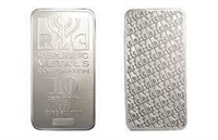 10 Ounce - RMC .999 Fine Silver Bar