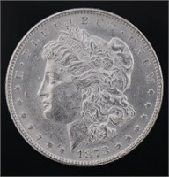 1878-7TF Choice BU Morgan Silver Dollar *1st Year