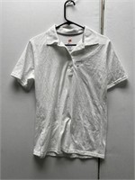 HANES WOMEN'S POLO SIZE LARGE